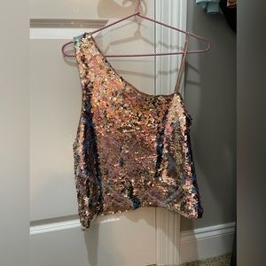 free people sequin top